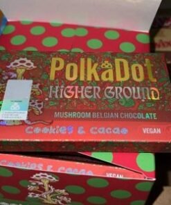 Polkadot Cookies & Cacao Belgian Chocolate Bar