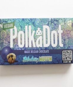 Polkadot Blueberry Muffin Magic Belgian Chocolate