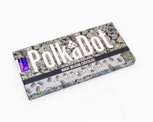 PolkaDot Creme Mushroom Chocolate Bar